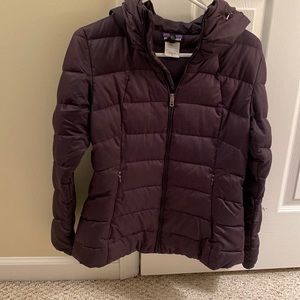 Patagonia black down jacket women’s size small